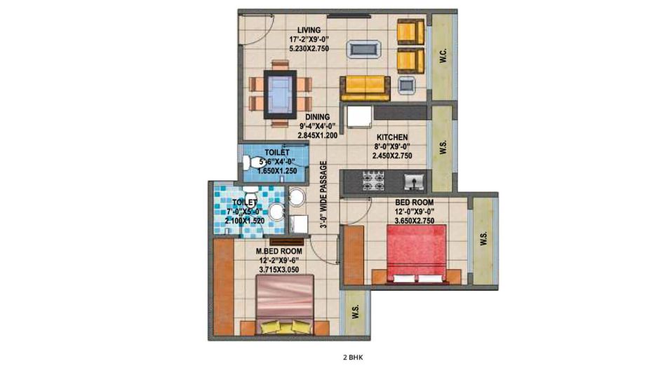 Arihant-Anshula-Floor-Plan-2-BHK